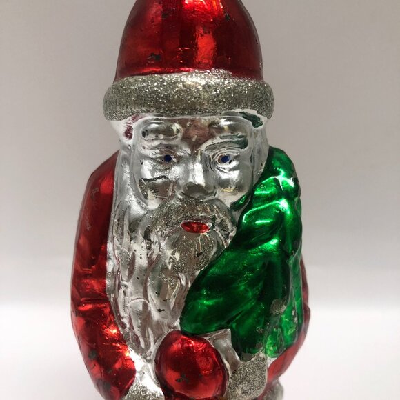 Vintage Santa Clause Candle  8.5" Tall Christmas holiday - Picture 6 of 8